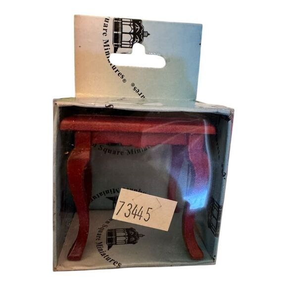 Other - Dollhouse Miniature End Table Mahogany 1:12 one inch scale